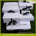 Decorative Rigid Cardboard Jewellery Packaging Box With Satin Ribbon